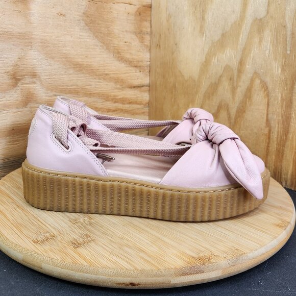 Puma Fenty Creeper Bow Ankle Strap Platform Sneaker Sandals - Picture 1 of 9